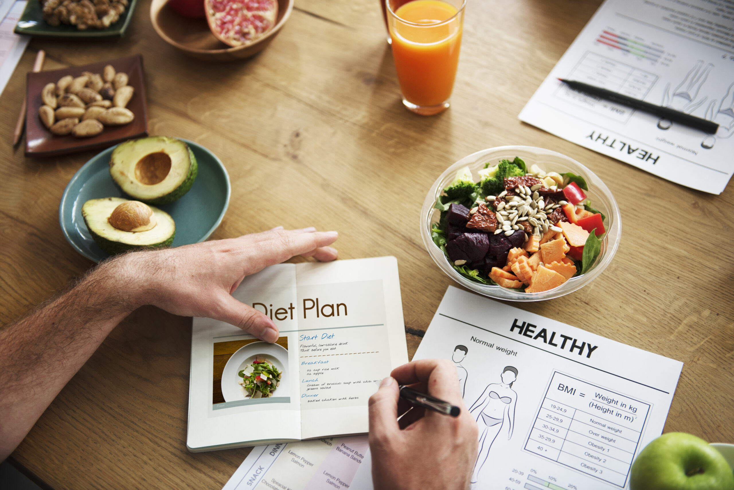 déficit calórico alimentos